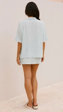 YH AND CO Sets|Tops^Louise Top - Baby Blue