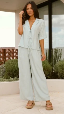 YH AND CO Sets|Tops^Louise Top - Baby Blue
