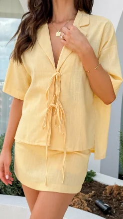 YH AND CO Sets|Tops^Louise Top - Baby Yellow