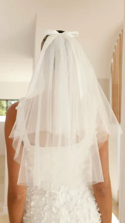 Angel Whisper Hair Accessories|Hen'S Collection^Love Is In The Air Veil - White