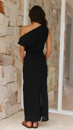 By Frankie Dresses|Maxi^Luci Maxi Dress - Black