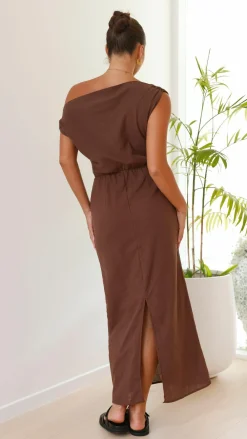 By Frankie Sale Dresses^Luci Maxi Dress - Brown