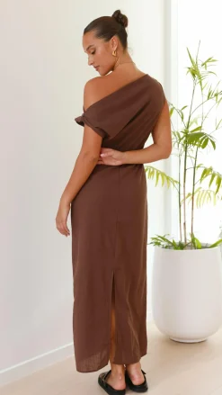 By Frankie Sale Dresses^Luci Maxi Dress - Brown