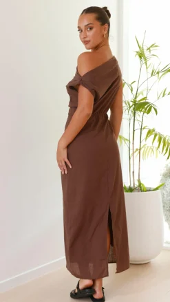 By Frankie Sale Dresses^Luci Maxi Dress - Brown