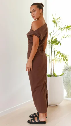 By Frankie Sale Dresses^Luci Maxi Dress - Brown