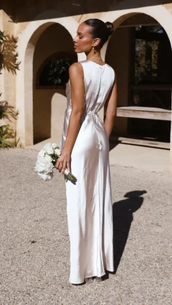 LILYWHYT Sale Evening|Sale Dresses^Lucia Maxi Dress - Champagne