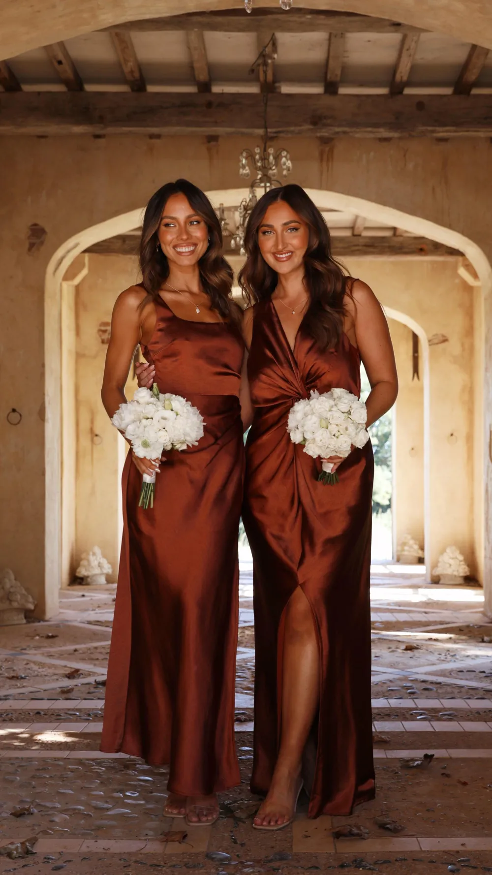 LILYWHYT Sale Evening|Sale Dresses^Lucia Maxi Dress - Rust