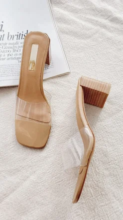 Billini Billini|Heels^Lucy Heel - Clay/Clear