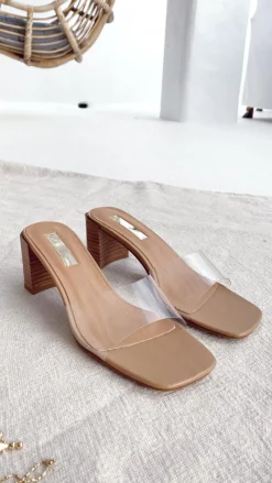 Billini Billini|Heels^Lucy Heel - Clay/Clear