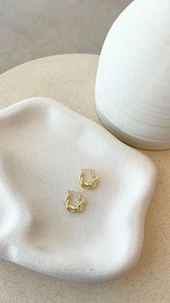 Your Accessory Shop Earrings|Mi Amore^Lue Earrings - Gold