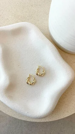 Your Accessory Shop Earrings|Mi Amore^Lue Earrings - Gold