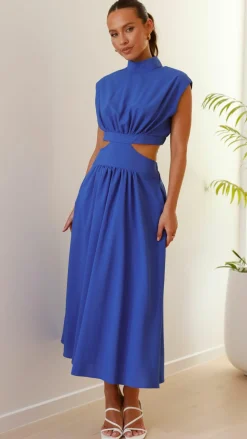 Love Lily the Label Sale Dresses^Maddison Midi Dress - Blue