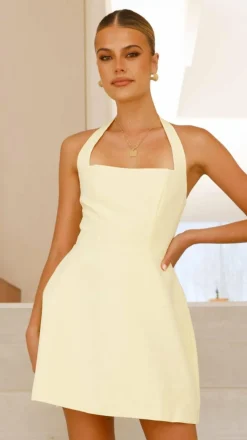 SASHA (BNE) Dresses|Mini^Mady Mini Dress - Lemon