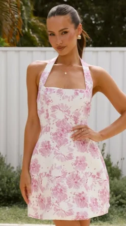 SASHA (BNE) Sale Dresses^Mady Mini Dress - Pink Print