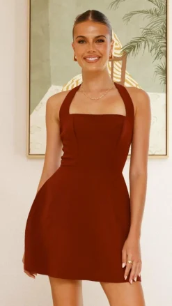 SASHA (BNE) Dresses|Mini^Mady Mini Dress - Wine