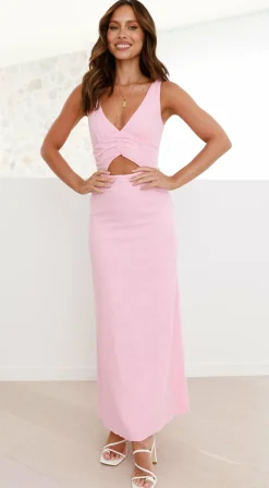 Luvalot Sale Dresses^Mahalia Maxi Dress - Baby Pink