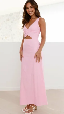 Luvalot Sale Dresses^Mahalia Maxi Dress - Baby Pink