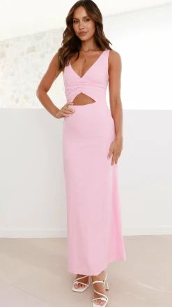 Luvalot Sale Dresses^Mahalia Maxi Dress - Baby Pink