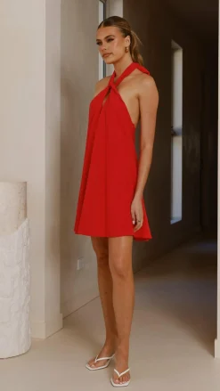 LILYWHYT Dresses|Mini^Maja Mini Dress - Red