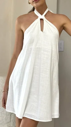 LILYWHYT Dresses|Mini^Maja Mini Dress - White