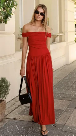 Prem Group Dresses|Maxi^Manalla Maxi Dress - Cherry