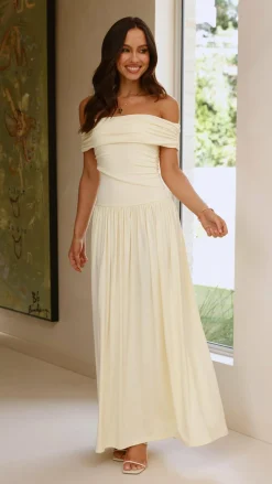 Prem Group Dresses|Maxi^Manalla Maxi Dress - Lemon