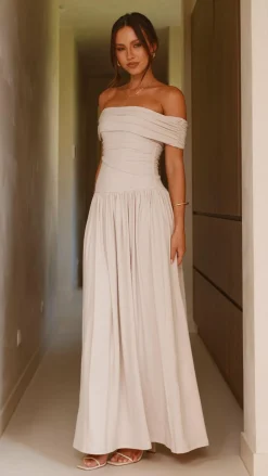 Prem Group Dresses|Maxi^Manalla Maxi Dress - Stone
