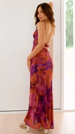 SASHA (BNE) Dresses|Midi^Margie Midi Dress - Dark Rose