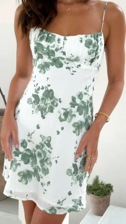 SASHA (BNE) Sale Dresses^Margie Mini Dress - Green Floral