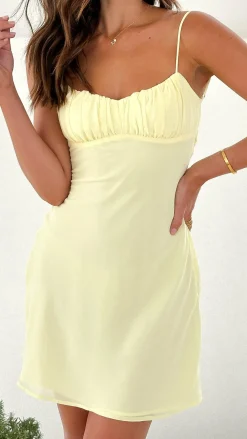 SASHA (BNE) Sale Dresses^Margie Mini Dress - Yellow