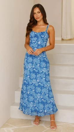 SASHA (BNE) Dresses|Midi^Margo Midi Dress - Blue Rose
