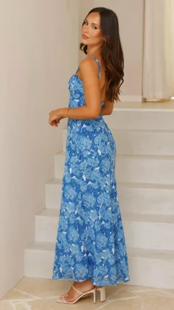 SASHA (BNE) Dresses|Midi^Margo Midi Dress - Blue Rose
