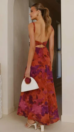 SASHA (BNE) Dresses|Midi^Margo Midi Dress - Dark Rose