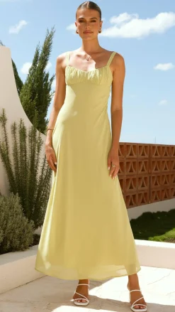 SASHA (BNE) Dresses|Midi^Margo Midi Dress - Lime