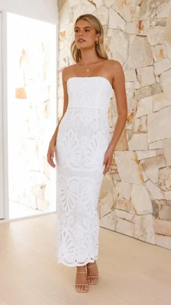 SASHA (BNE) Hen'S Collection|Dresses^Marina Midi Dress - White