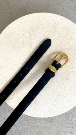 Your Accessory Shop Belts^Maya Leather Belt - Black