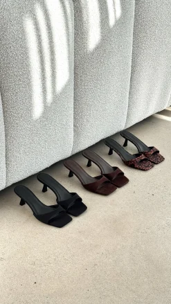 Billini Heels|Shoes^Meadow Heel - Black Grosgrain