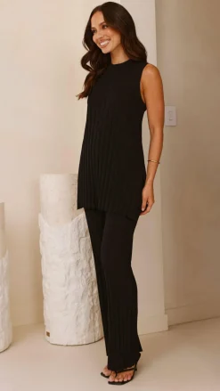 Fashion Allied Knit Tops|Knitwear^Megan Knit Top - Black