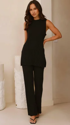 Fashion Allied Knit Tops|Knitwear^Megan Knit Top - Black