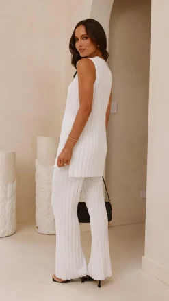 Fashion Allied Knit Tops|Knitwear^Megan Knit Top - White