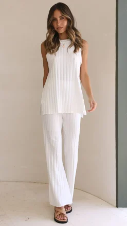 Fashion Allied Knit Tops|Knitwear^Megan Knit Top - White