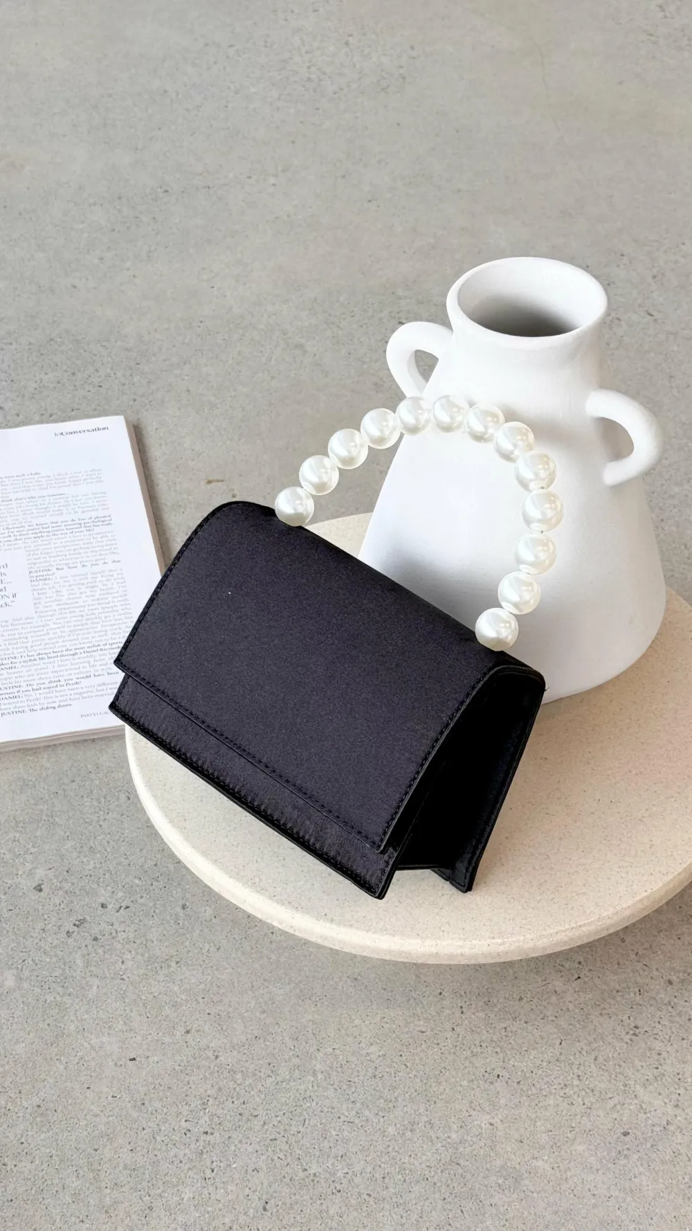 Morgan and Taylor Bags|Wedding Guest Dresses^Melanie Top Handle Bag - Black