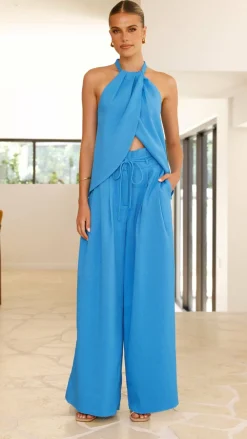 Main St Sets|Tops^Melinda Halter Top - Blue