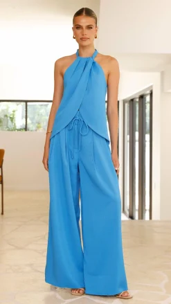 Main St Sets|Bottoms^Melinda High Waist Pants - Blue