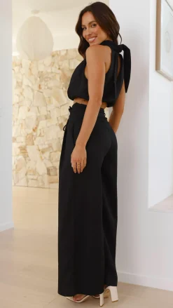 Main St Sets|Bottoms^Melinda High Waist Pants - Black