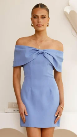 SASHA (BNE) Dresses|Mini^Mia Mini Dress - Blue