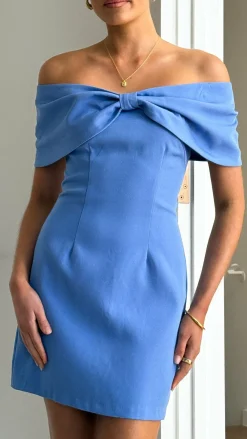 SASHA (BNE) Dresses|Mini^Mia Mini Dress - Blue