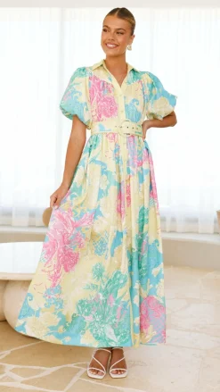 Bubblegum Dresses|Maxi^Milan Maxi Dress - Sun Kissed Summer