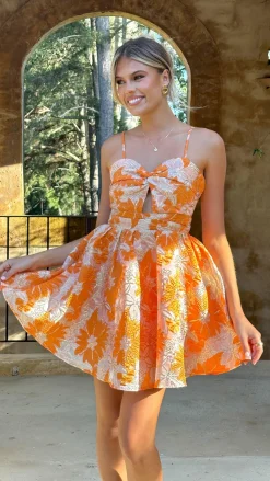 SASHA (BNE) Sale Dresses^Mimi Mini Dress - Orange