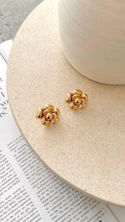 Your Accessory Shop Earrings|L'Amour^Mira Earrings - Gold